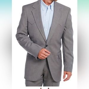 Mens Circle S Steel Grey Lubbock Sports Coat